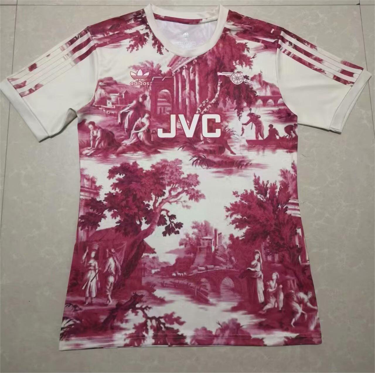 AAA Quality Arsenal 23/24 Concept White/Dark Red Soccer Jersey